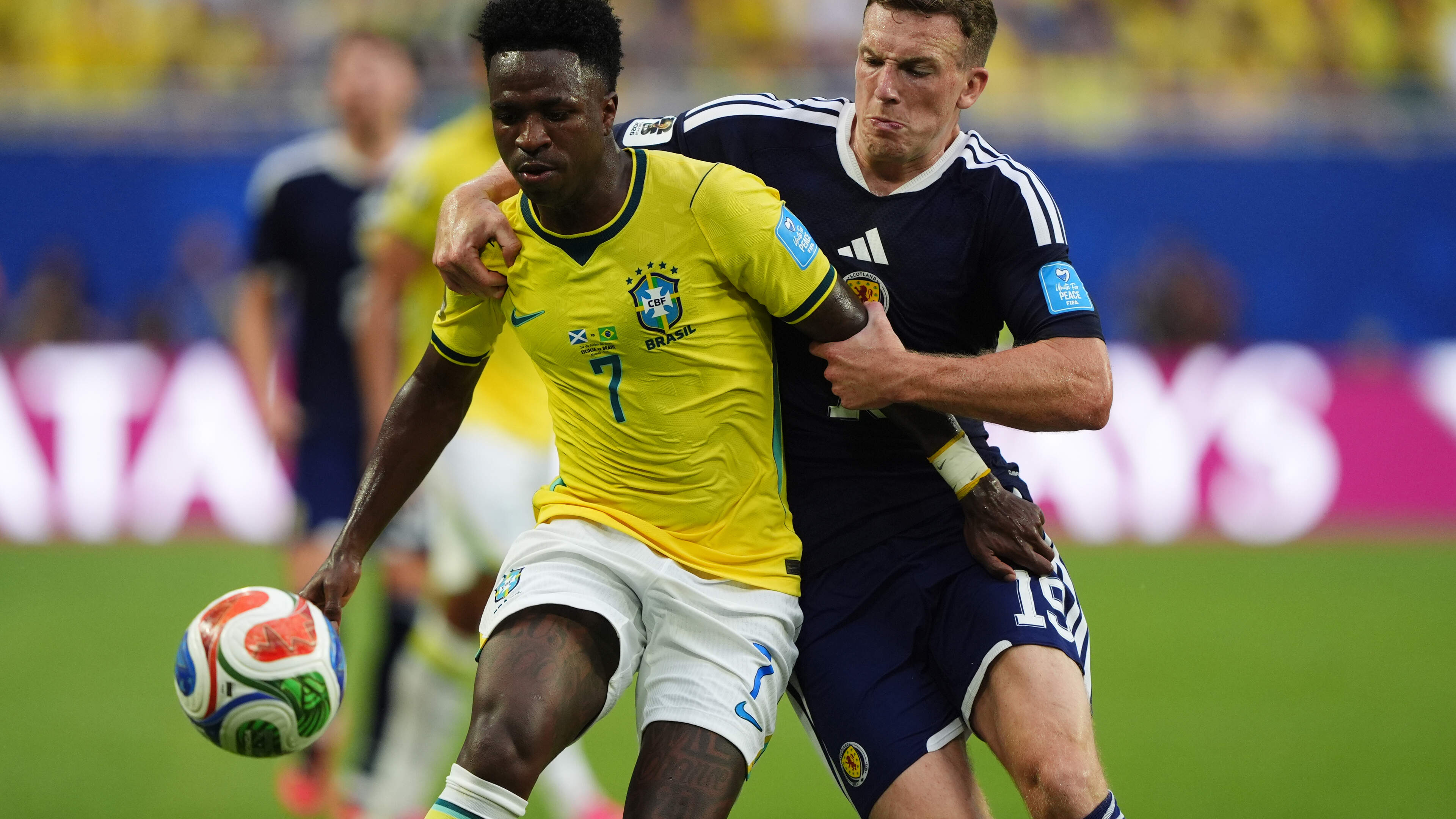 World Cup 2026 Day 14: Vinicius brace gives Brazil the lead against Scotland